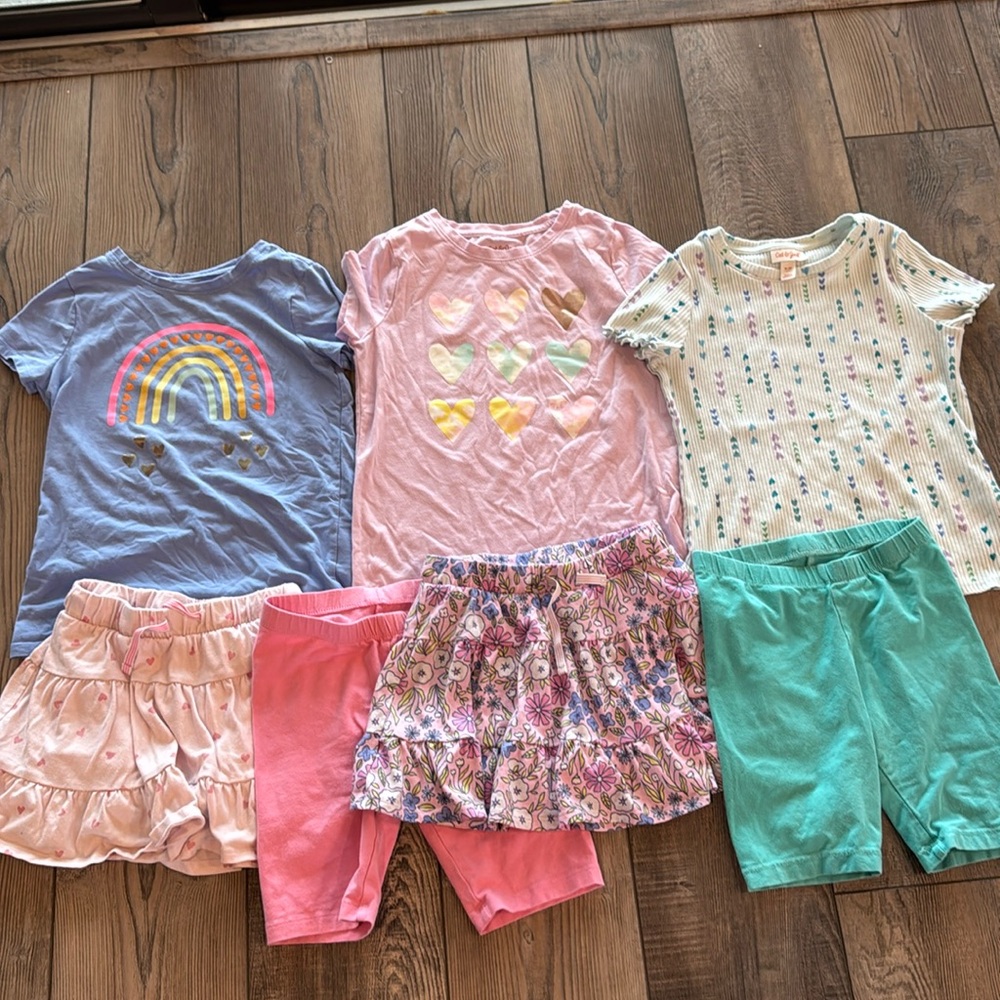 VG to EUC girls spring summer lot size 7/8